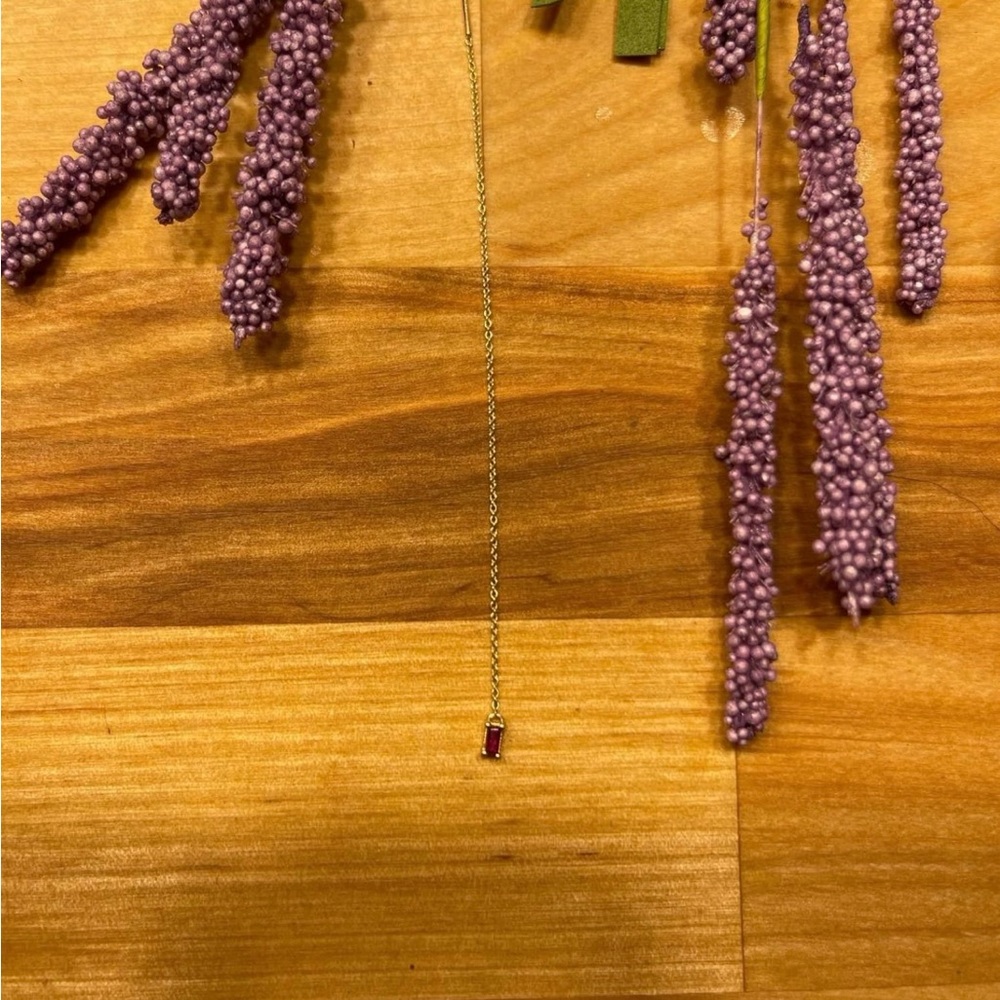 Elegant Ruby Earring - Picture 2 of 5